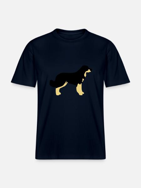 hovawart vektor E -  RELAXED FIT Unisex Organic T-Shirt - french navy
