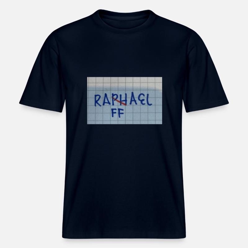 Raffael nicht Raphael - RELAXED FIT Unisex Organic T-Shirt - Navy