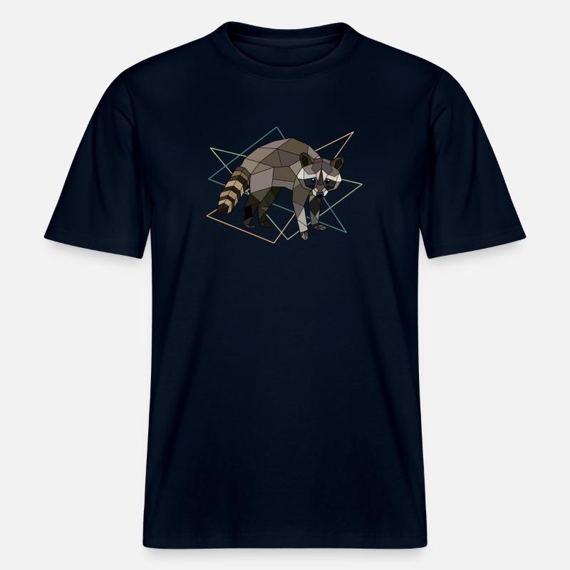 Rat de lavage -  T-shirt unisexe RELAXED FIT en coton bio - marine