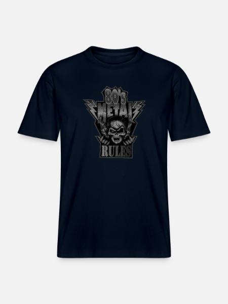 80black -  RELAXED FIT Unisex Organic T-Shirt - french navy