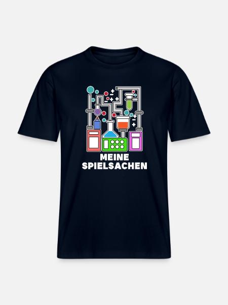 Career Statement Scientist Success Job - RELAXED FIT Unisex Organic T-Shirt - french navy