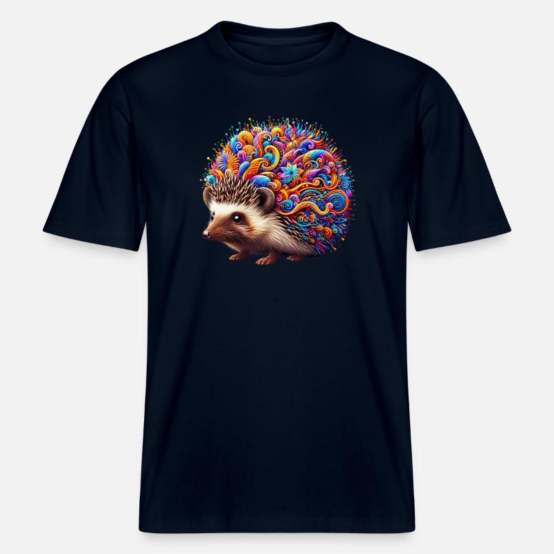 Igel -  RELAXED FIT Unisex Organic T-Shirt - Navy