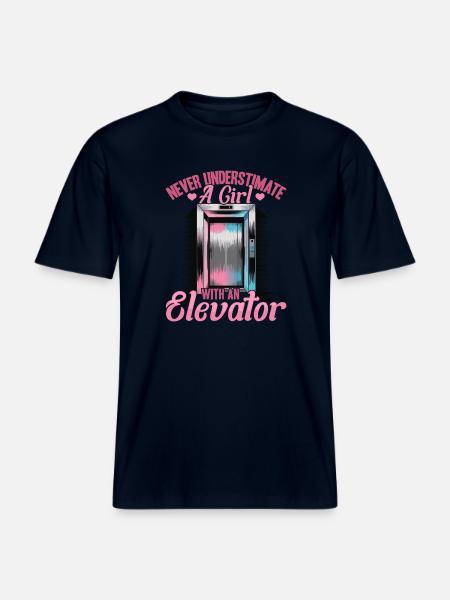 Elevator toddler & kids -  RELAXED FIT Unisex Organic T-Shirt - french navy