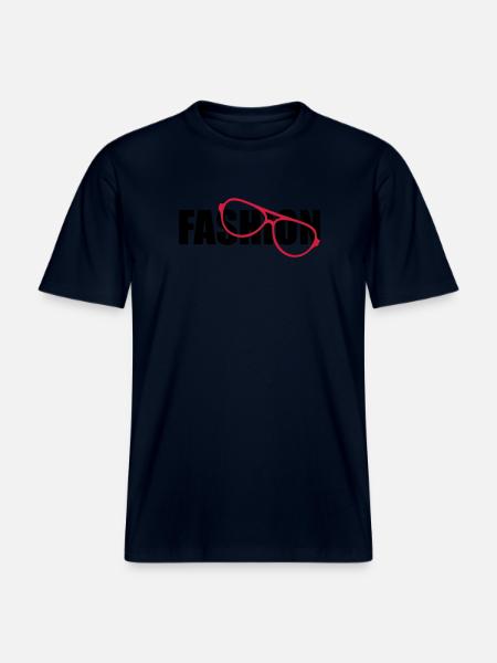 Fashion - RELAXED FIT Unisex Organic T-Shirt - french navy