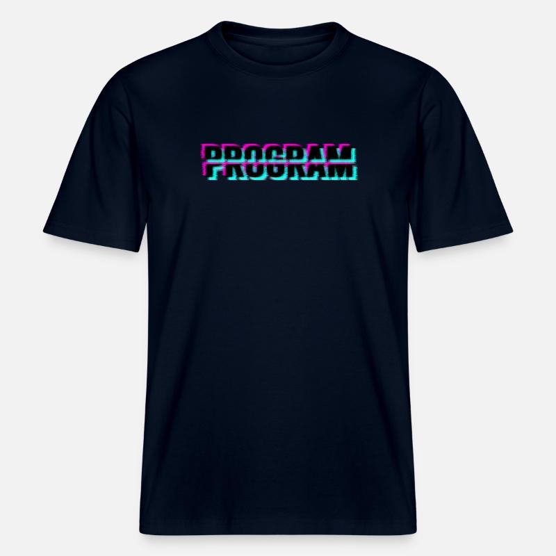 Computer program -  RELAXED FIT Unisex Organic T-Shirt - french navy