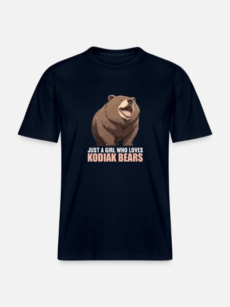 Kodiakbären Kodiakbär - RELAXED FIT Unisex Organic T-Shirt - Navy