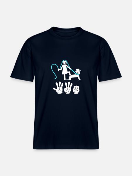 Vrijgezellenfeest vrijgezellenfeest vrijgezellenfeest mannen -  Uniseks RELAXED FIT bio-T-shirt - navy