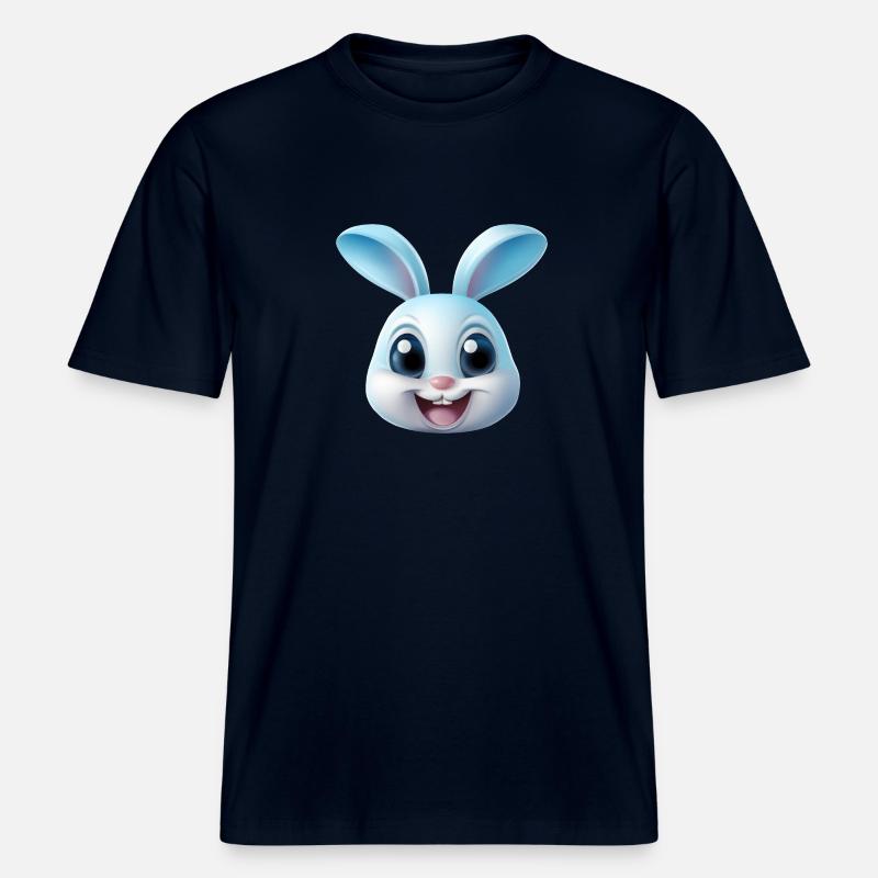 Lapin Lapin - T-shirt unisexe RELAXED FIT en coton bio - marine