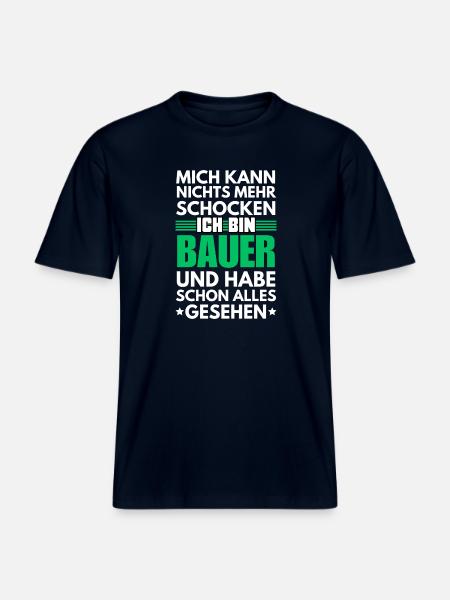 Non-shockable pawn - RELAXED FIT Unisex Organic T-Shirt - french navy