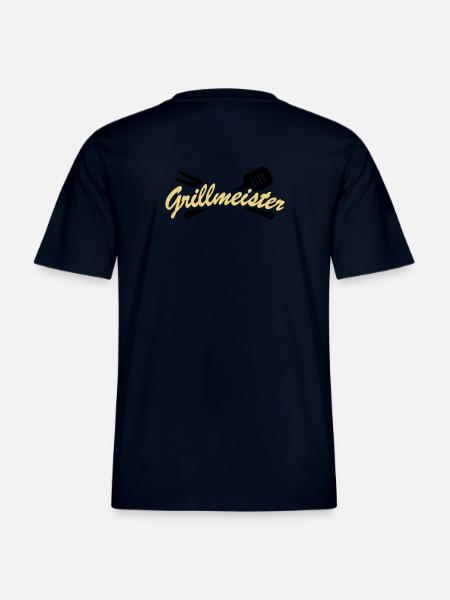 Grill Master - RELAXED FIT Unisex Organic T-Shirt - french navy