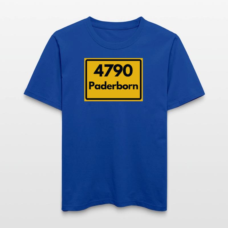 OLD POSTCODE POSTCODE RETRO 4790 PADERBORN  RELAXED FIT Unisex Organic T-Shirt
