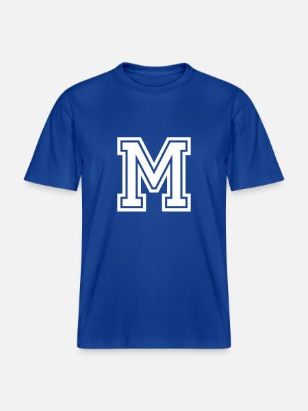 M -  RELAXED FIT Unisex Organic T-Shirt - Dunkelblau