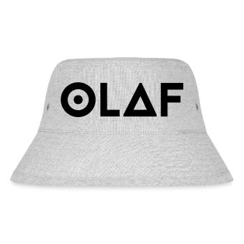 Vorname Olaf - Stanley/Stella recycelter Bucket Hat - Grau meliert - Vorne
