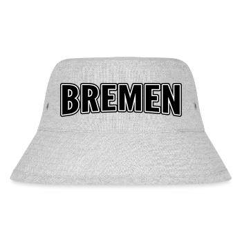 Bremen - Stanley/Stella recycelter Bucket Hat - Grau meliert - Vorne