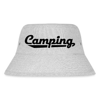 CAMPING - Stanley/Stella recycelter Bucket Hat - Grau meliert - Vorne