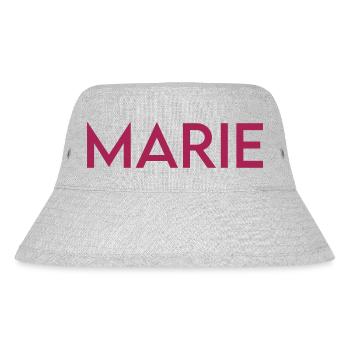 Marie Prénom Cadeau - Bob recyclé Stanley/Stella - gris chiné - Devant