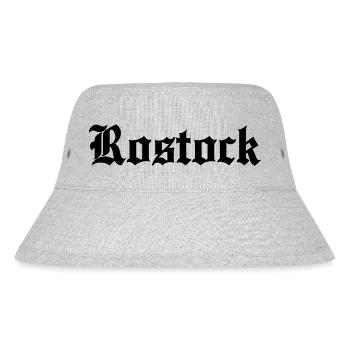 Rostock - Stanley/Stella recycelter Bucket Hat - Grau meliert - Vorne