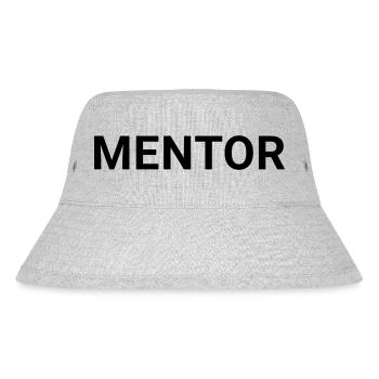 Mentor - Stanley/Stella recycelter Bucket Hat - Grau meliert - Vorne