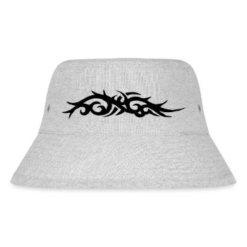 tribal tattoo - Stanley/Stella recycelter Bucket Hat - Grau meliert - Vorne