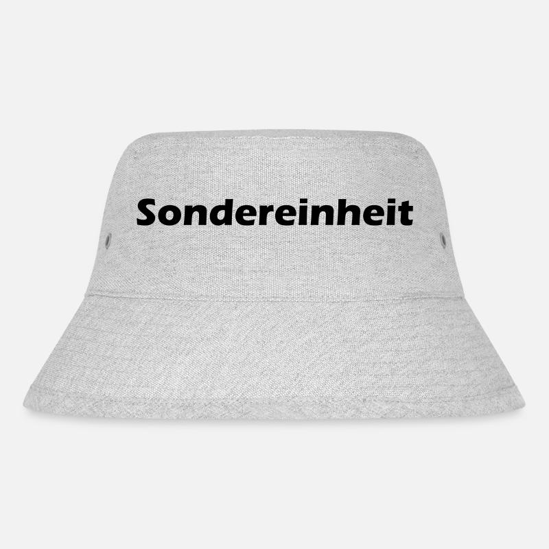 Sondereinheit JH - Stanley/Stella recycelter Bucket Hat - Grau meliert