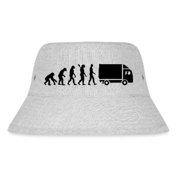 LKW - Stanley/Stella recycelter Bucket Hat - Grau meliert - Vorne