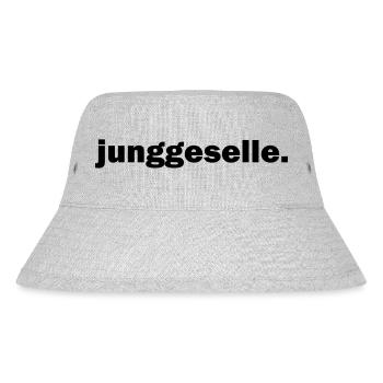 bachelor - Stanley/Stella Recycled Bucket Hat - heather grey - Front