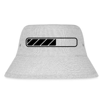 loading__1_f1 - Stanley/Stella Recycled Bucket Hat - heather grey - Front