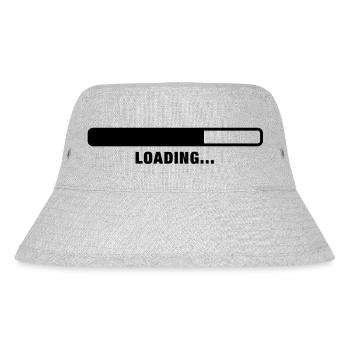 loading__f1 - Stanley/Stella Recycled Bucket Hat - heather grey - Front