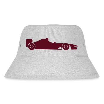formule 1 voiture course 107 - Bob recyclé Stanley/Stella - gris chiné - Devant