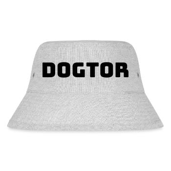 dogtor vet veterinarian - Stanley/Stella Recycled Bucket Hat - heather grey - Front