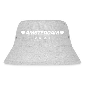 Cœur d’Amsterdam 2024 - Bob recyclé Stanley/Stella - gris chiné - Devant