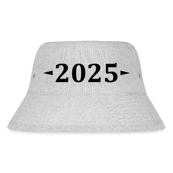 2025 - Stanley/Stella recycelter Bucket Hat - Grau meliert - Vorne