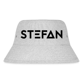Vorname Stefan - Stanley/Stella recycelter Bucket Hat - Grau meliert - Vorne