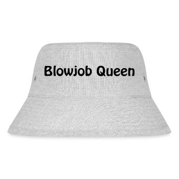 Blowjob queen - Stanley/Stella Recycled Bucket Hat - heather grey - Front