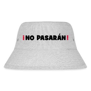 No Pasaran - Ils ne passeront pas ! - Bob recyclé Stanley/Stella - gris chiné - Devant