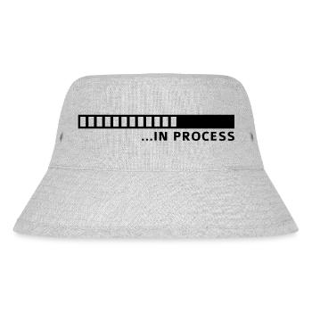 in_process__f1 - Stanley/Stella Recycled Bucket Hat - heather grey - Front