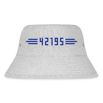 Marathon 42195 meters - Stanley/Stella Recycled Bucket Hat - heather grey - Front