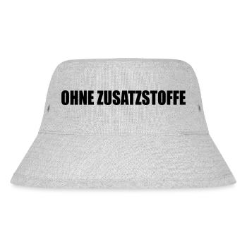 ohne zusatzstoffe - Stanley/Stella recycelter Bucket Hat - Grau meliert - Vorne