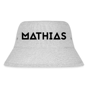 Prénom Mathias - Bob recyclé Stanley/Stella - gris chiné - Devant
