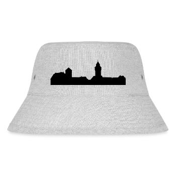 Nürnberg - Stanley/Stella recycelter Bucket Hat - Grau meliert - Vorne
