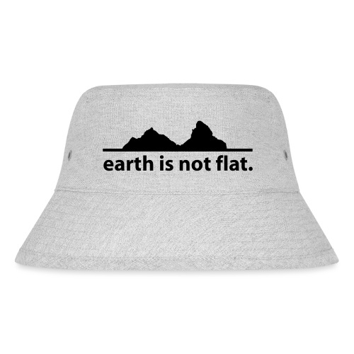earth is not flat. - Stanley/Stella Bucket Hat