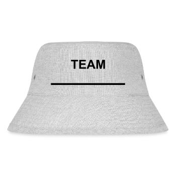 Team with Name Template - Stanley/Stella Recycled Bucket Hat - heather grey - Front