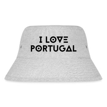 J’AIME LE PORTUGAL - Bob recyclé Stanley/Stella - gris chiné - Devant