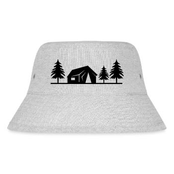 cabane dans la forêt - Bob recyclé Stanley/Stella - gris chiné - Devant