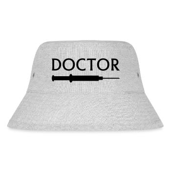 doctor - Stanley/Stella Recycled Bucket Hat - heather grey - Front