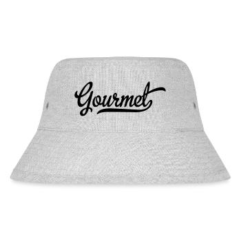 Gourmet - Stanley/Stella recycelter Bucket Hat - Grau meliert - Vorne