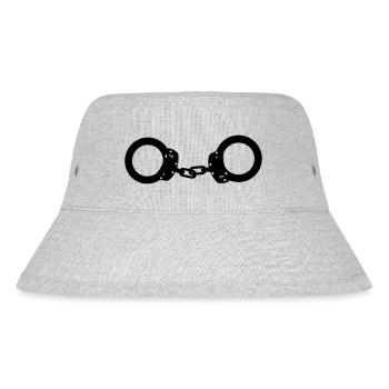 junggesellen abschied - Stanley/Stella recycelter Bucket Hat - Grau meliert - Vorne