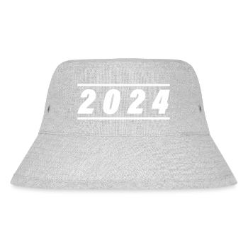 2024 year - Stanley/Stella Recycled Bucket Hat - heather grey - Front