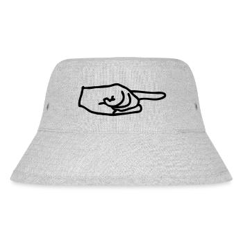 arrow - Stanley/Stella Recycled Bucket Hat - heather grey - Front