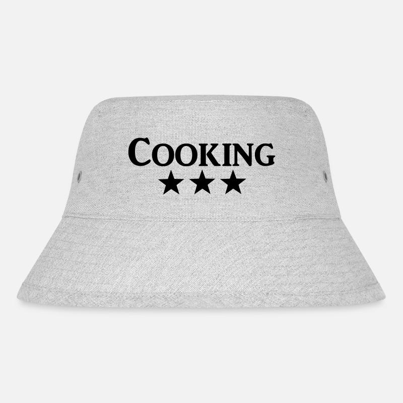 cooking - Stanley/Stella recycelter Bucket Hat - Grau meliert